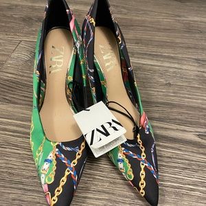 Zara high heels, brand new with ticket